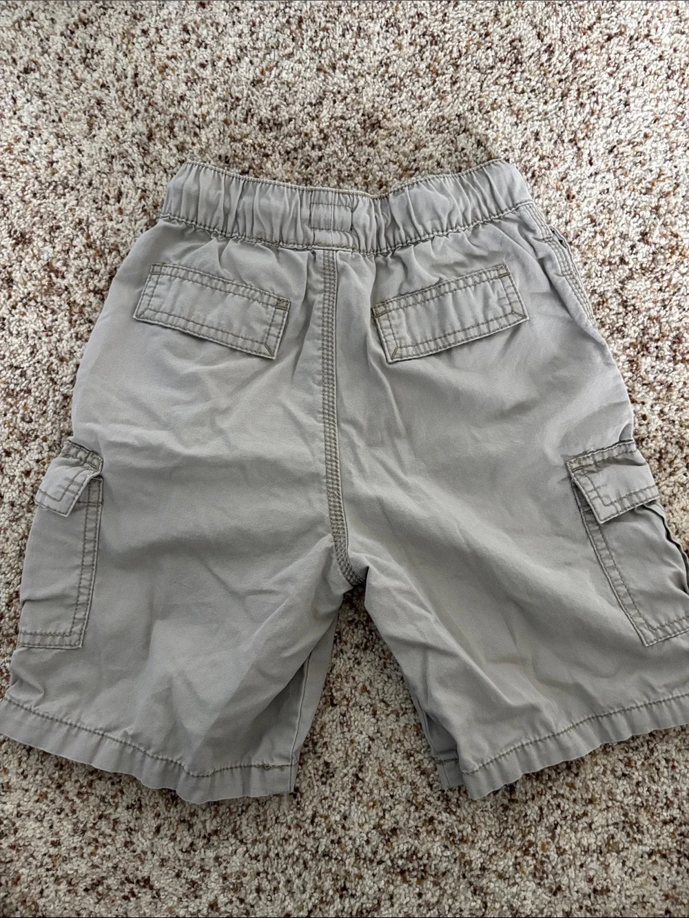 OshKosh B'gosh Boys' Khaki/Tan Cargo Shorts